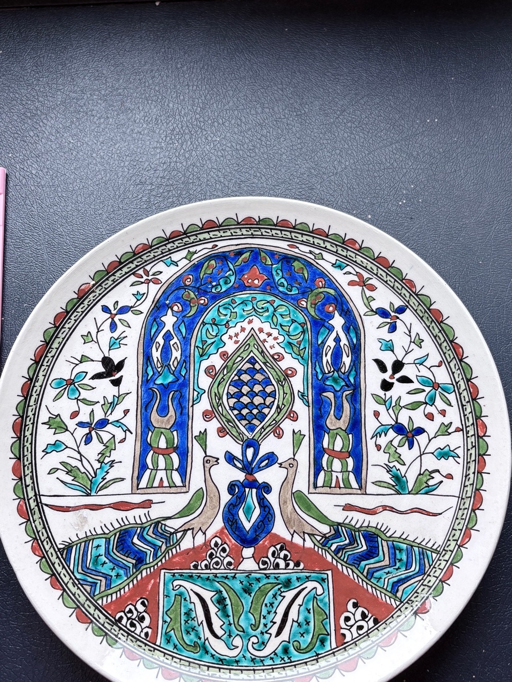 Hand painted Decorative Plate from Turkey